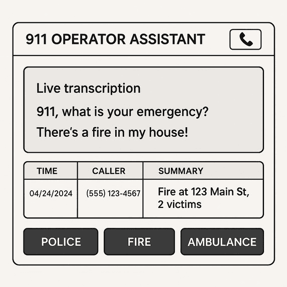 911 OPERATOR ASSISTANT